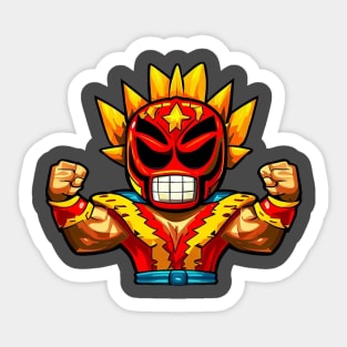 Luchador Sticker